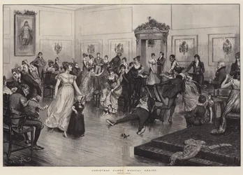 Jeux de Noël, chaises musicales